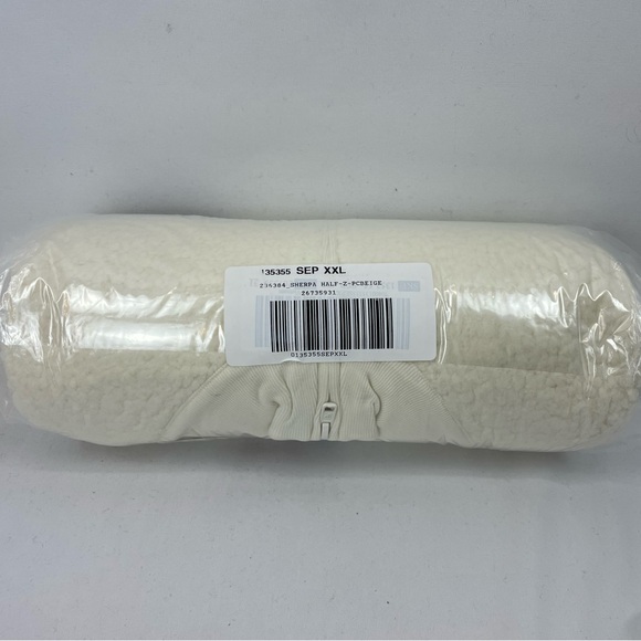 NWT Victoria’s Secret PINK Cozy Fleece Half-Zip Pullover, XXL - Picture 4 of 12